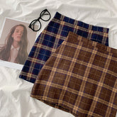 Minifalda Oxford a cuadros